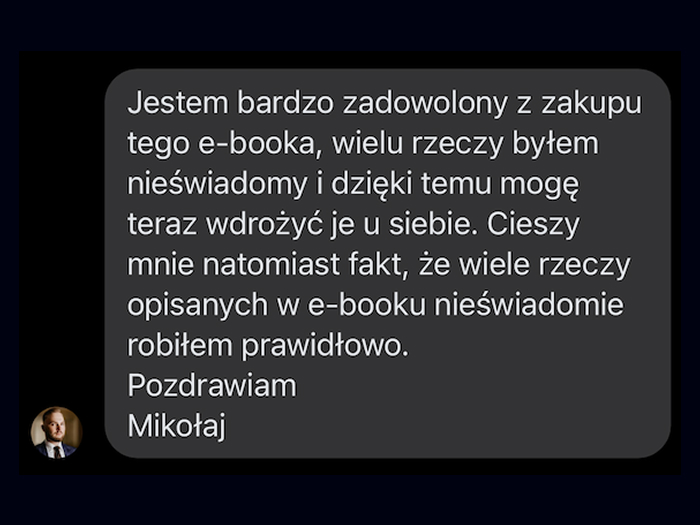 Opinia o e-booku Męska mowa ciała