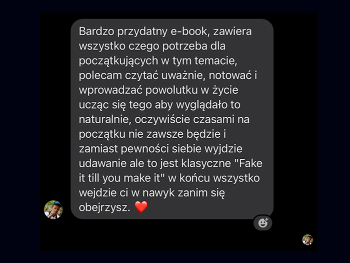 Opinia o e-booku Męska mowa ciała