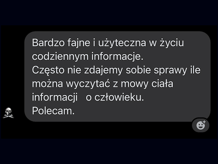 Opinia o e-booku Męska mowa ciała