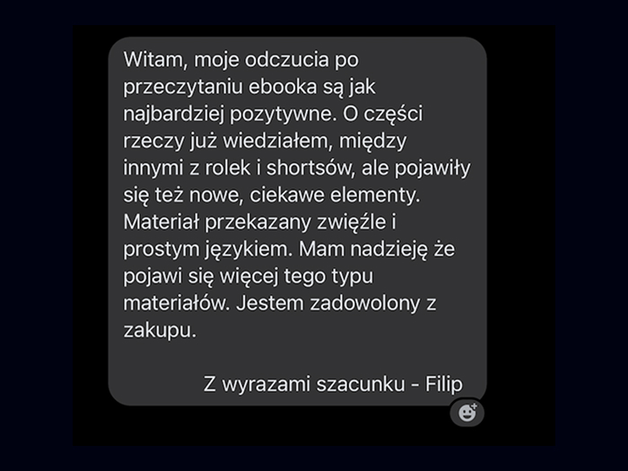 Opinia o e-booku Męska mowa ciała