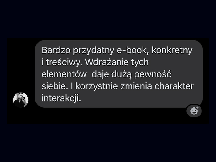 Opinia o e-booku Męska mowa ciała