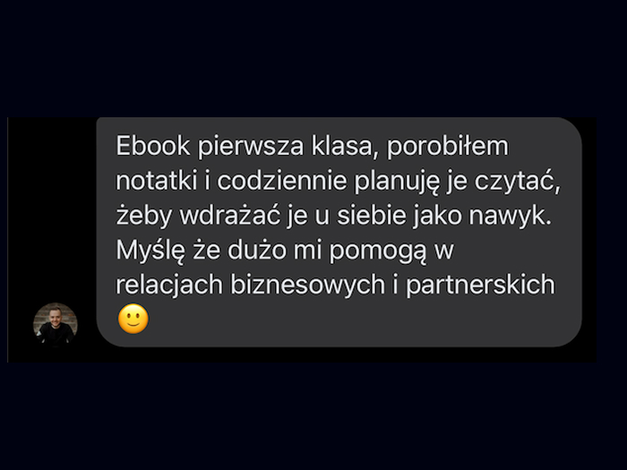 Opinia o e-booku Męska mowa ciała